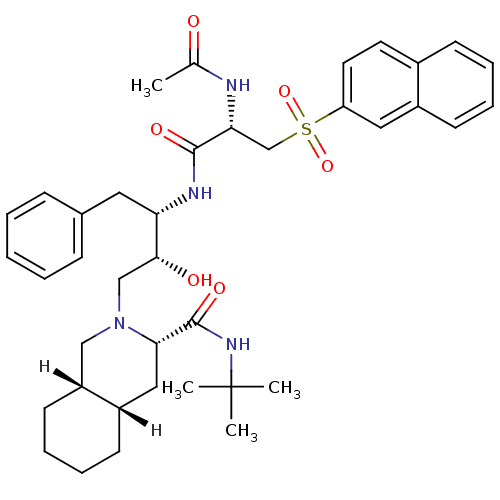 Chemical structure of BindingDB Monomer ID 812