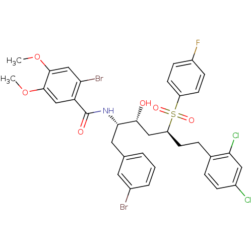 Chemical structure of BindingDB Monomer ID 8120