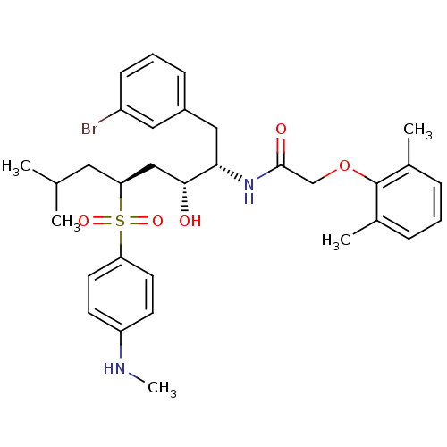 Chemical structure of BindingDB Monomer ID 8123