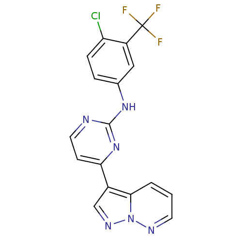 Chemical structure of BindingDB Monomer ID 8140