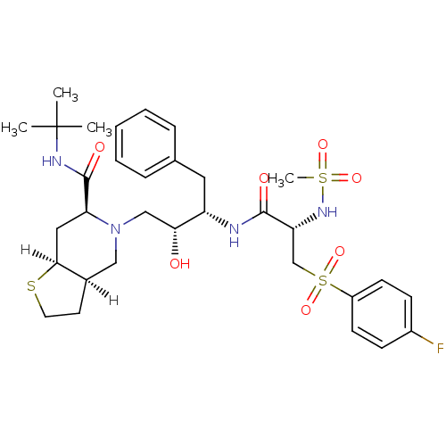 Chemical structure of BindingDB Monomer ID 819