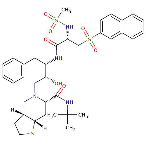 Chemical structure of BindingDB Monomer ID 823