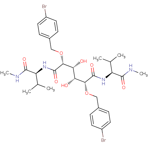 Chemical structure of BindingDB Monomer ID 845