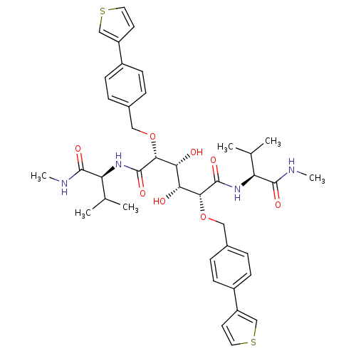 Chemical structure of BindingDB Monomer ID 848