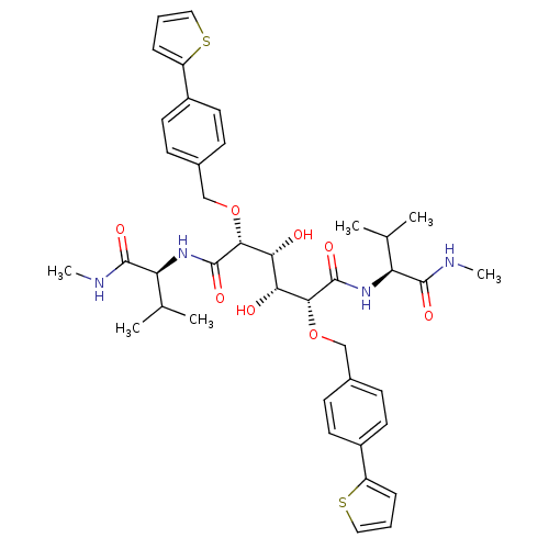 Chemical structure of BindingDB Monomer ID 849