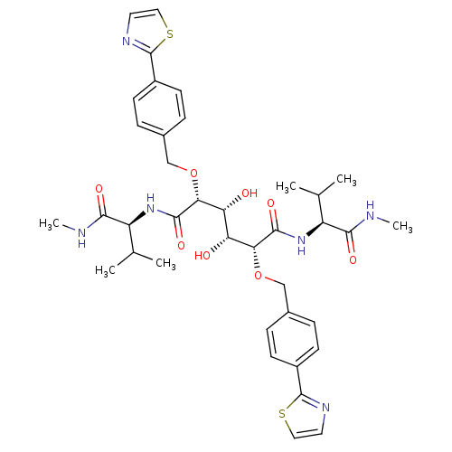 Chemical structure of BindingDB Monomer ID 853