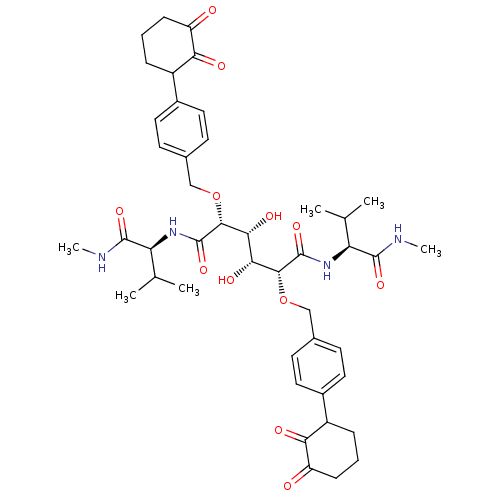 Chemical structure of BindingDB Monomer ID 855