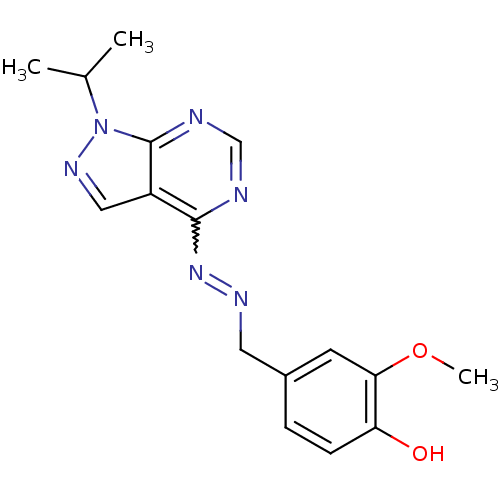 Chemical structure of BindingDB Monomer ID 8654