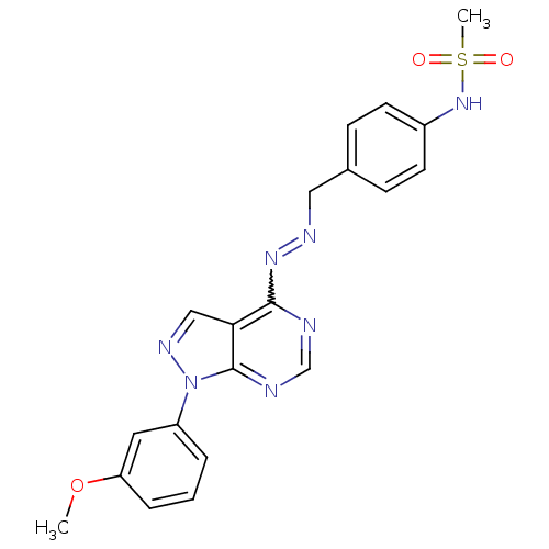 Chemical structure of BindingDB Monomer ID 8697