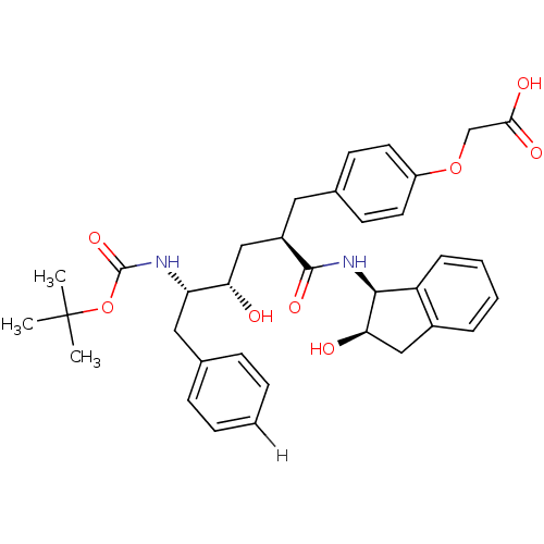 Chemical structure of BindingDB Monomer ID 894