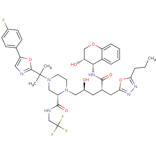 Chemical structure of BindingDB Monomer ID 9107