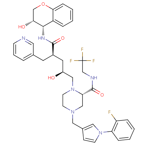 Chemical structure of BindingDB Monomer ID 9125