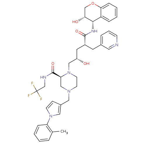 Chemical structure of BindingDB Monomer ID 9126