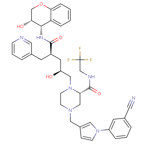 Chemical structure of BindingDB Monomer ID 9129