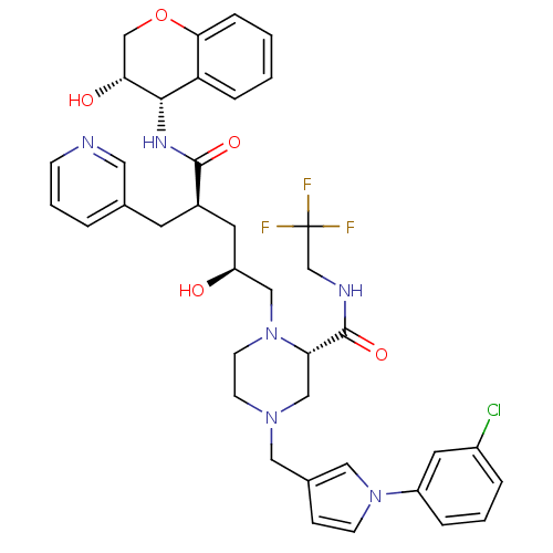 Chemical structure of BindingDB Monomer ID 9132