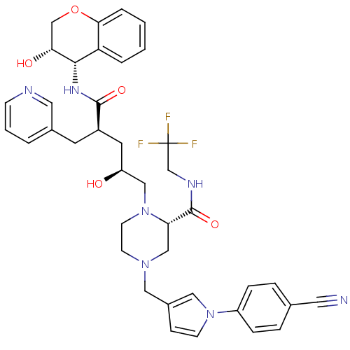 Chemical structure of BindingDB Monomer ID 9134