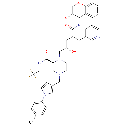 Chemical structure of BindingDB Monomer ID 9136