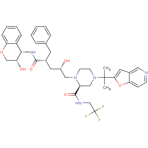 Chemical structure of BindingDB Monomer ID 9141