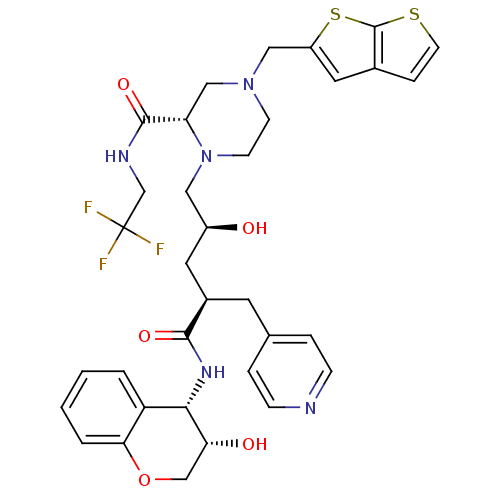 Chemical structure of BindingDB Monomer ID 9156