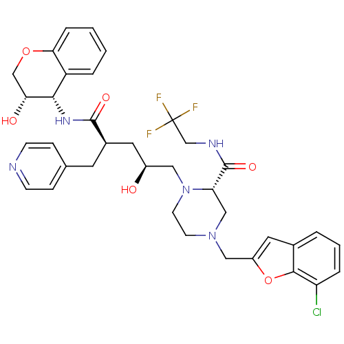 Chemical structure of BindingDB Monomer ID 9160