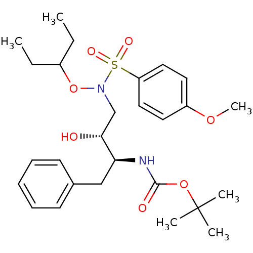 Chemical structure of BindingDB Monomer ID 9162