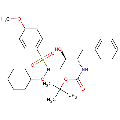 Chemical structure of BindingDB Monomer ID 9164