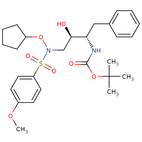 Chemical structure of BindingDB Monomer ID 9165