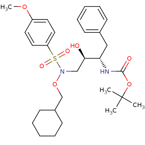 Chemical structure of BindingDB Monomer ID 9166