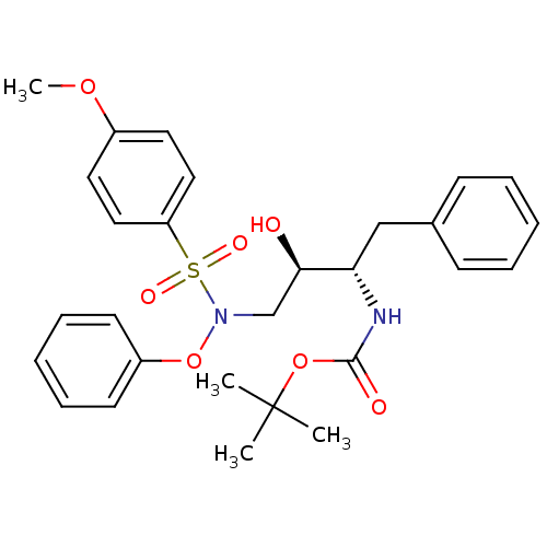 Chemical structure of BindingDB Monomer ID 9167