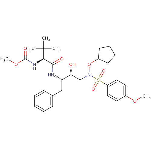 Chemical structure of BindingDB Monomer ID 9169