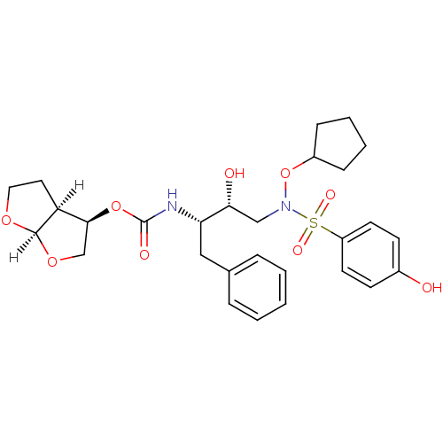 Chemical structure of BindingDB Monomer ID 9174