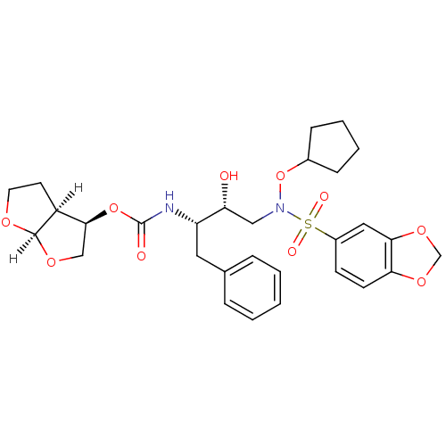 Chemical structure of BindingDB Monomer ID 9175