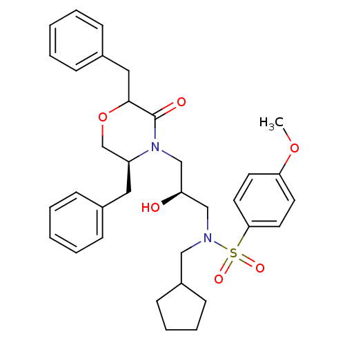 Chemical structure of BindingDB Monomer ID 9222