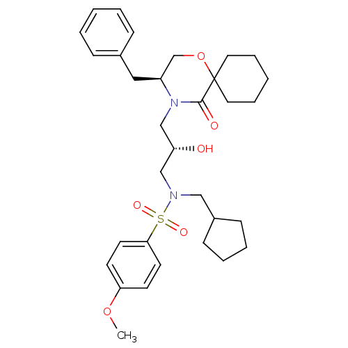 Chemical structure of BindingDB Monomer ID 9234