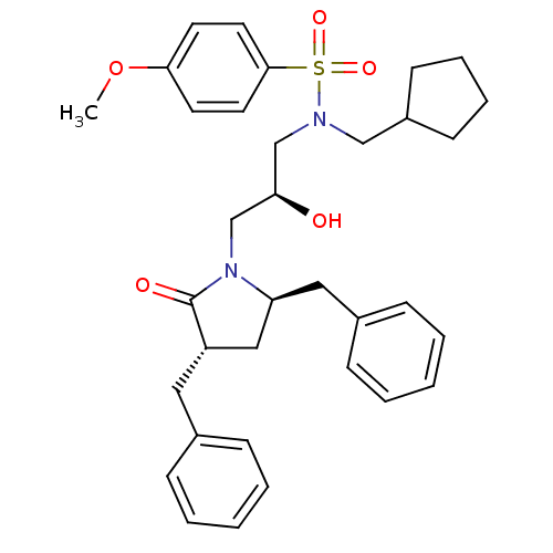 Chemical structure of BindingDB Monomer ID 9235