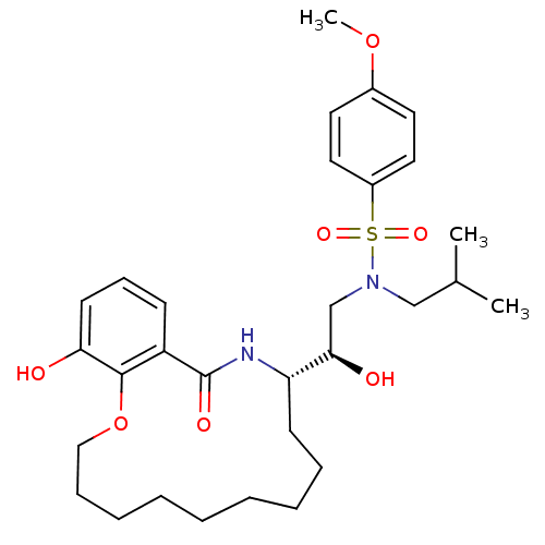 Chemical structure of BindingDB Monomer ID 9266