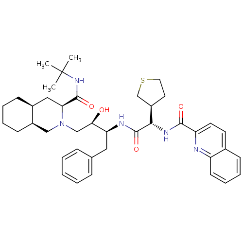 Chemical structure of BindingDB Monomer ID 9296
