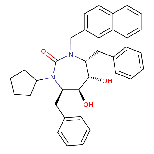 Chemical structure of BindingDB Monomer ID 9344