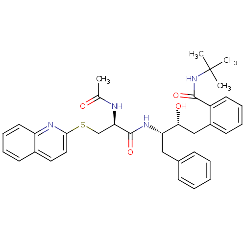 Chemical structure of BindingDB Monomer ID 9615