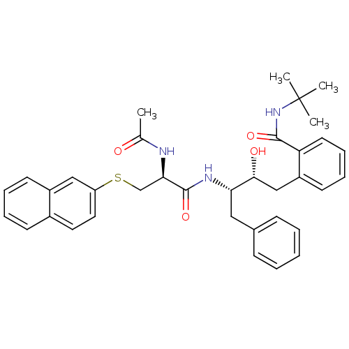 Chemical structure of BindingDB Monomer ID 9616
