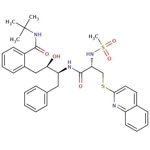 Chemical structure of BindingDB Monomer ID 9623