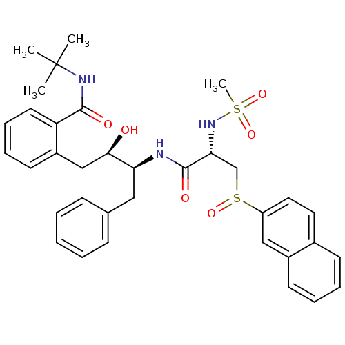 Chemical structure of BindingDB Monomer ID 9632