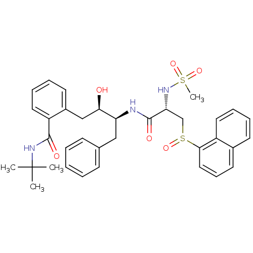 Chemical structure of BindingDB Monomer ID 9634