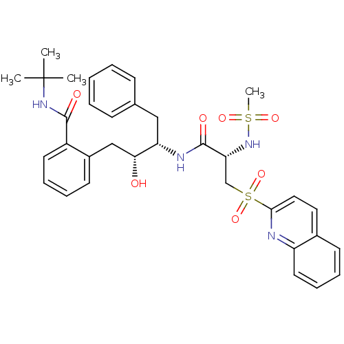 Chemical structure of BindingDB Monomer ID 9640