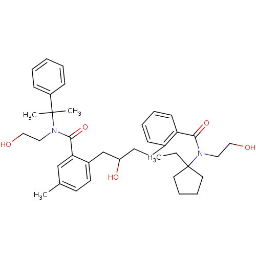Chemical structure of BindingDB Monomer ID 9664