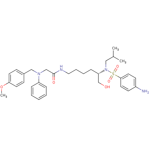 Chemical structure of BindingDB Monomer ID 9792