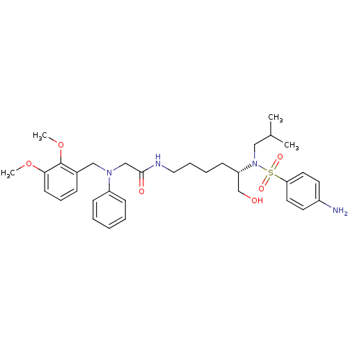 Chemical structure of BindingDB Monomer ID 9794