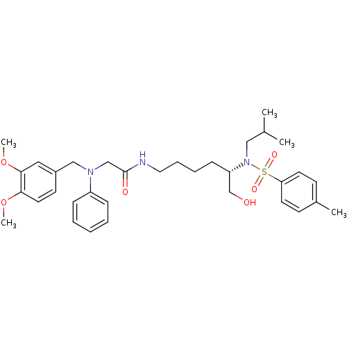Chemical structure of BindingDB Monomer ID 9795