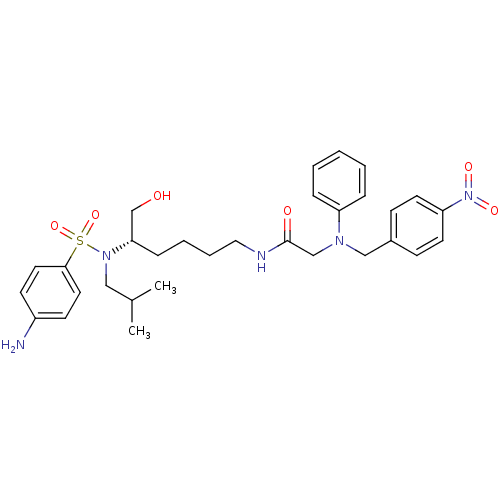 Chemical structure of BindingDB Monomer ID 9797