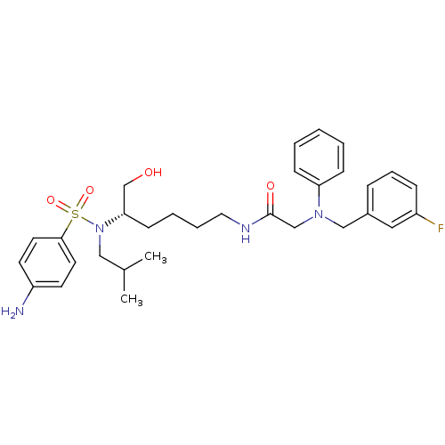 Chemical structure of BindingDB Monomer ID 9804